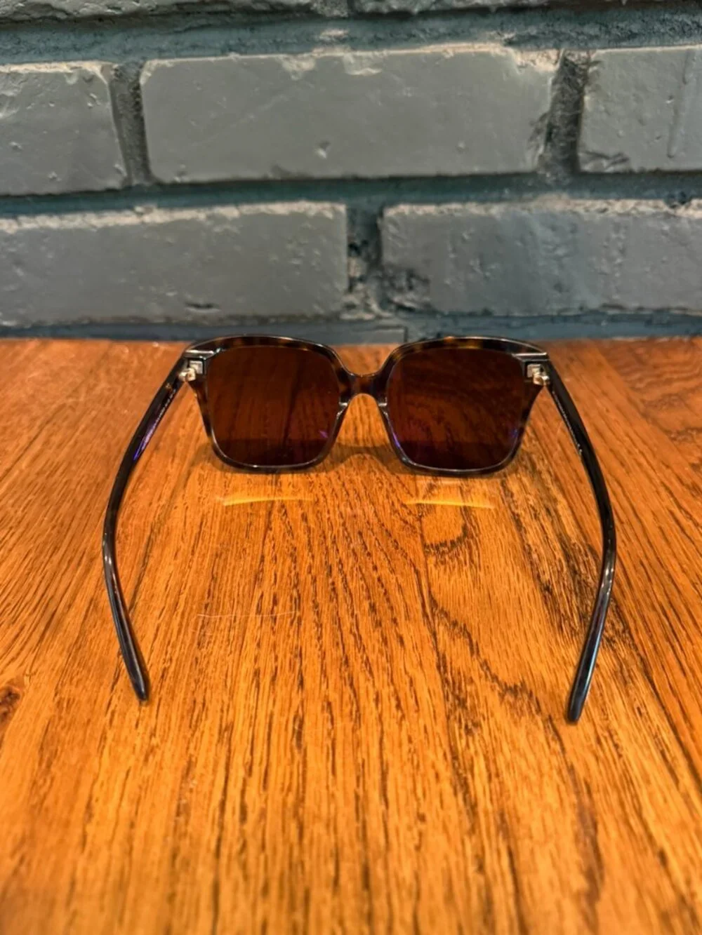 Tom Ford Faye Polarized Dark Tortoiseshell Oversized Sunglasses
